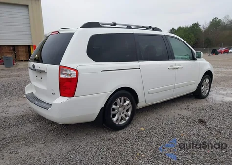 2007 Kia Sedona Ex из США, поврежденный, VIN KNDMB233176159971